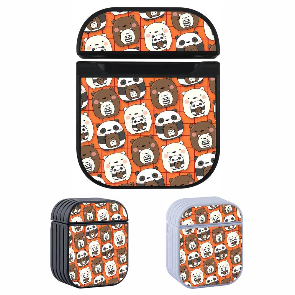 Bare Bears Cute Dolls Apple Airpods Case