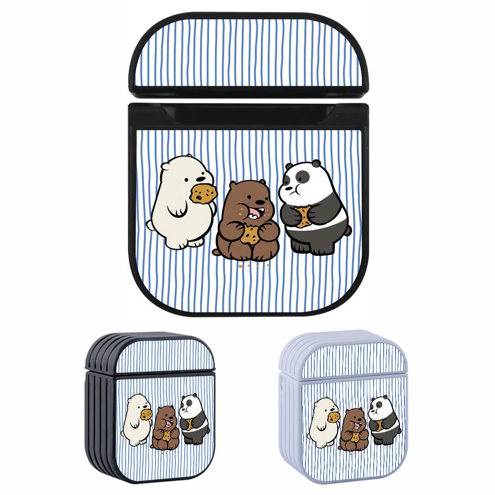 Bare Bears Food Story Apple Airpods Case
