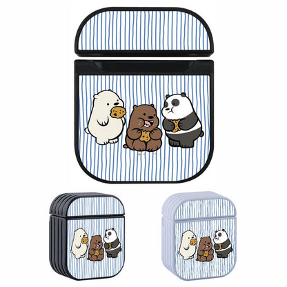 Bare Bears Food Story Apple Airpods Case