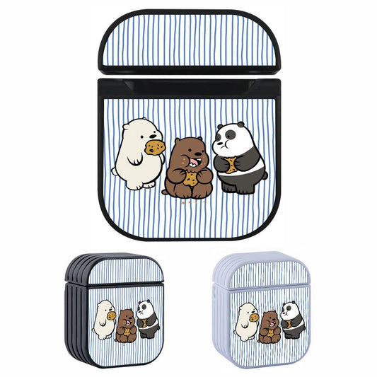 Bare Bears Food Story Apple Airpods Case