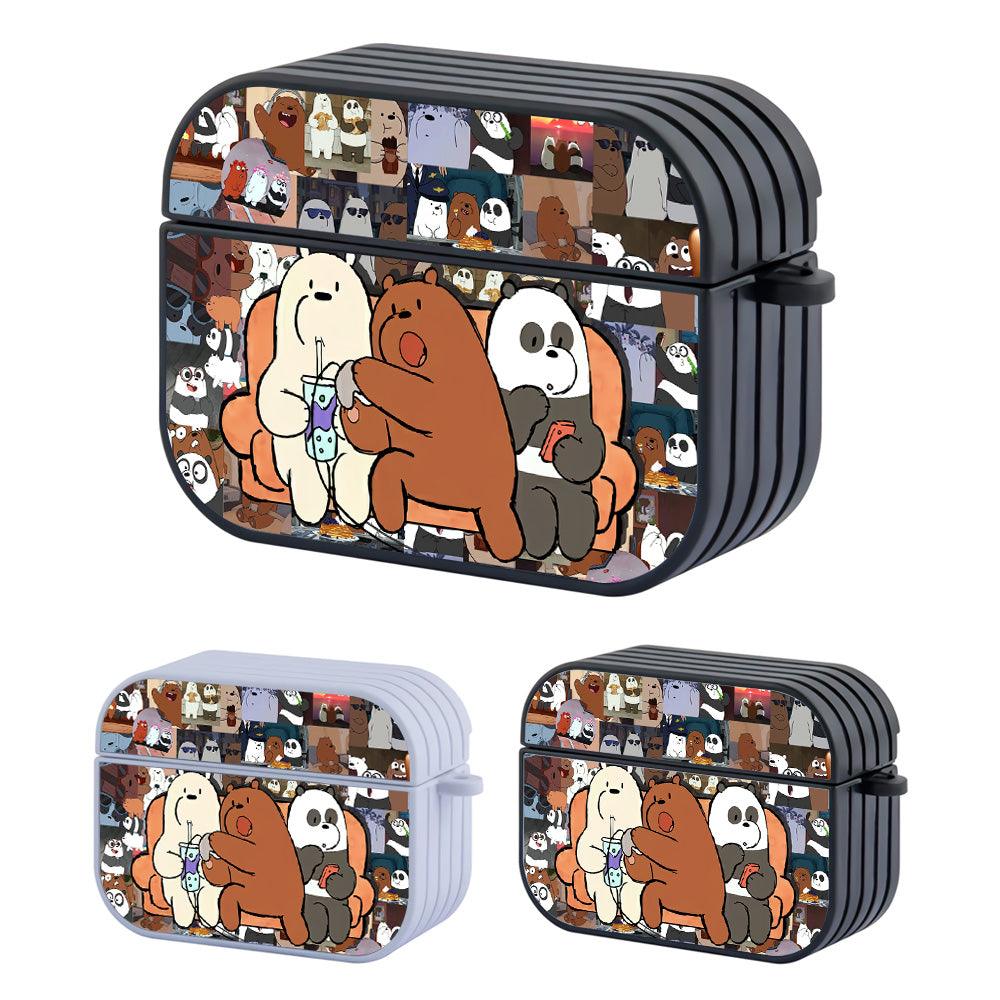 Bare Bears Fun with Each Activity Apple Airpods Pro 3 Case-Carneyforia