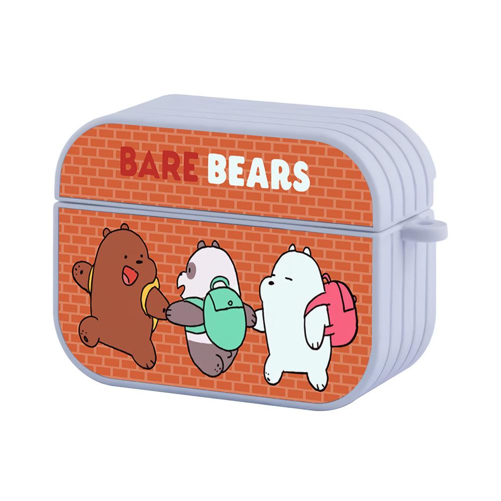 Bare Bears Joy Time After School Apple Airpods Pro 3 Case-White-Carneyforia