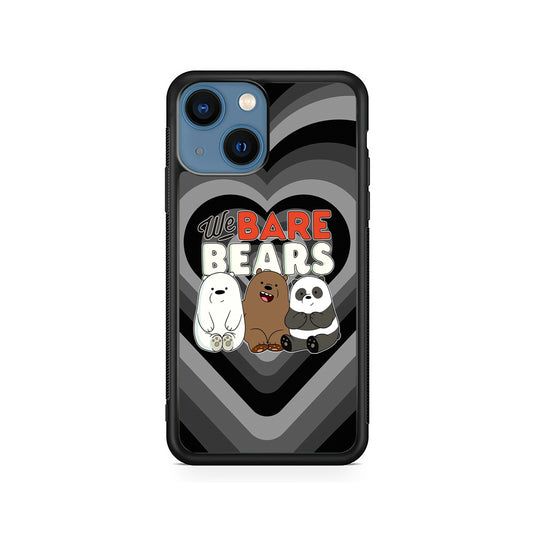 Bare Bears Loving Another iPhone 14 Plus Case