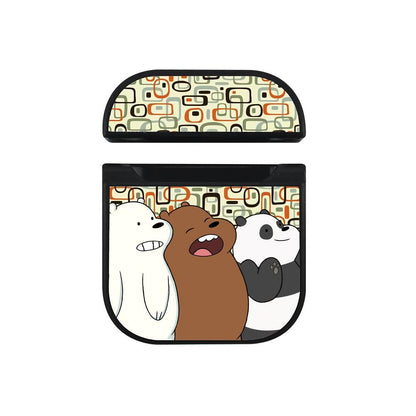 Bare Bears Make The Laugh Apple Airpods Case Black