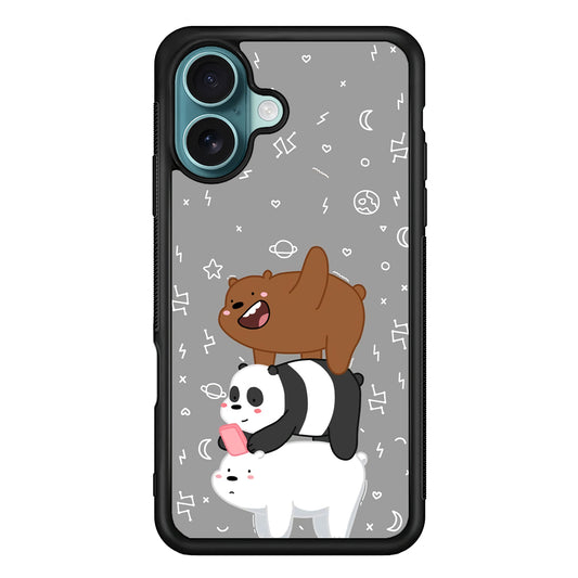 Bare Bears Night Walk iPhone 17 Case