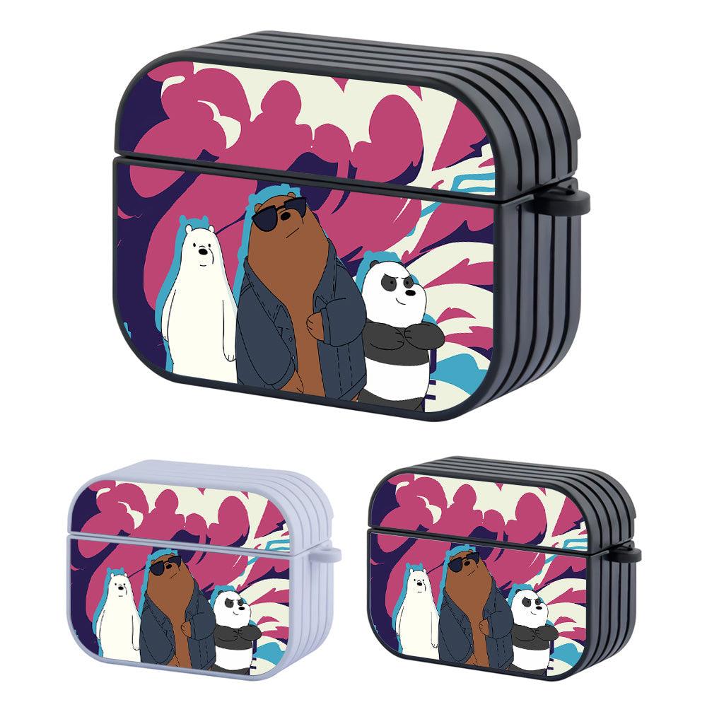 Bare Bears No Time To Lonely Apple Airpods Pro Case-Carneyforia
