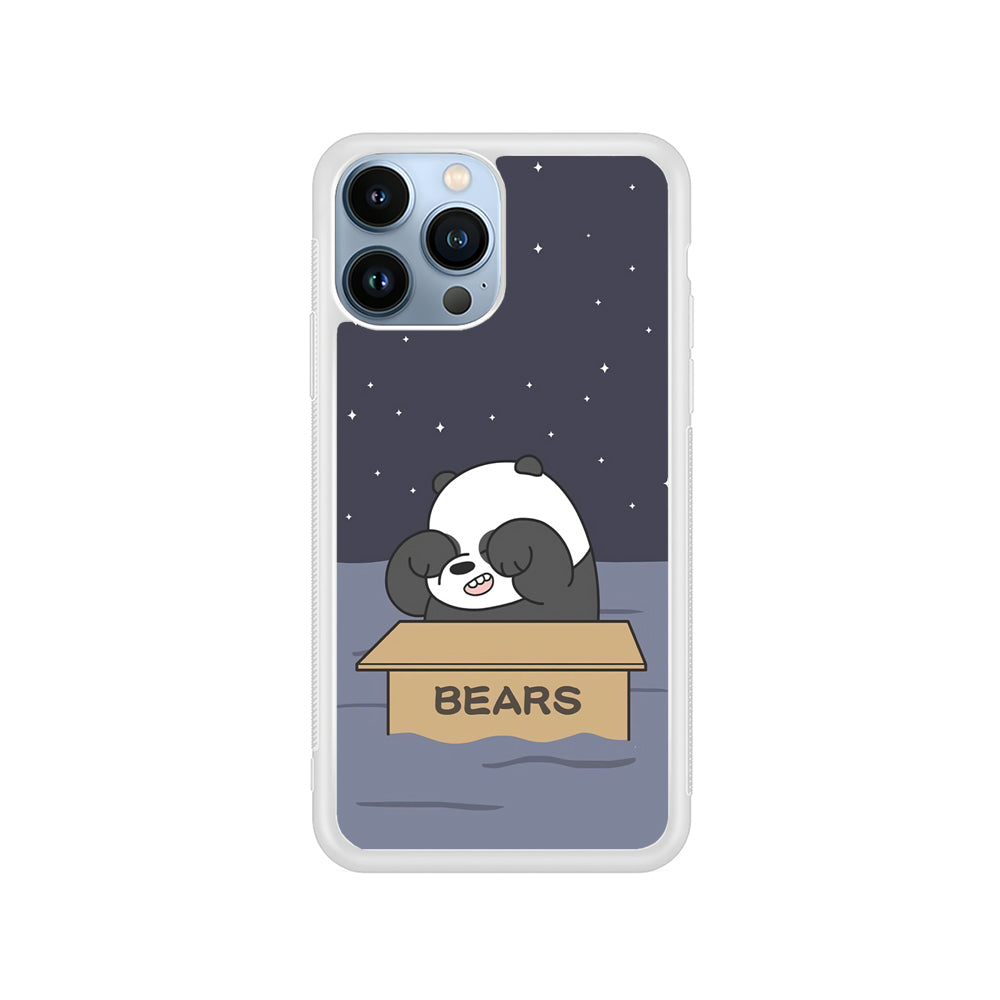 Bare Bears Panda Sail iPhone 14 Pro Max Case