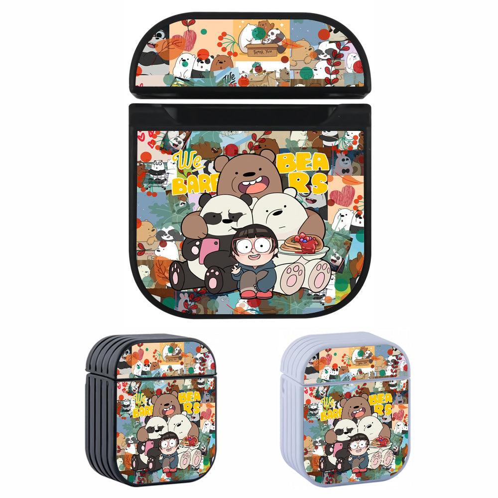 Bare Bears Photo After Party Apple Airpods Case