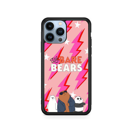 Bare Bears Shine Star iPhone 14 Pro Max Case