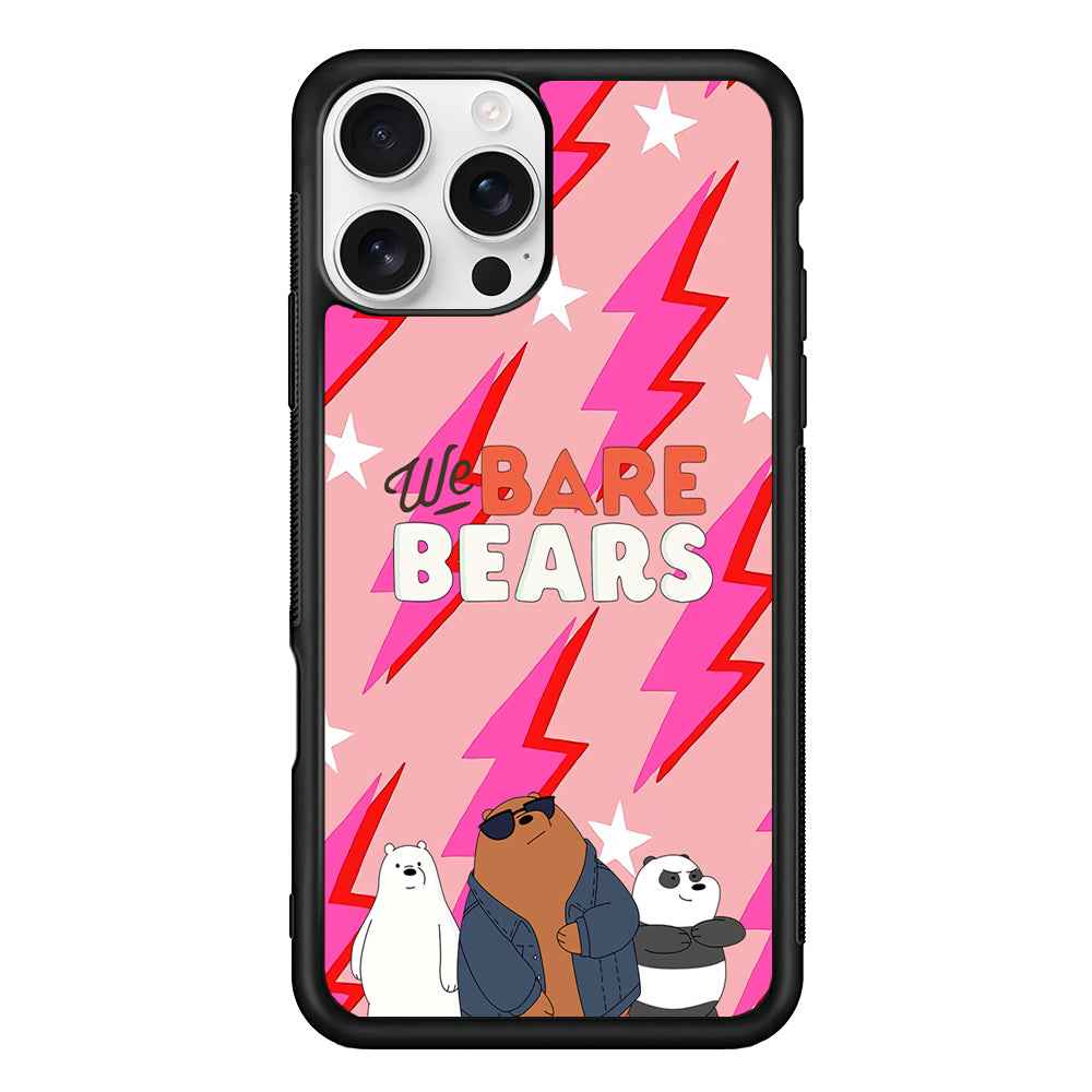 Bare Bears Shine Star iPhone 16 Pro Case
