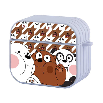 Bare Bears Thought it Would Pass Apple Airpods 4 Case White