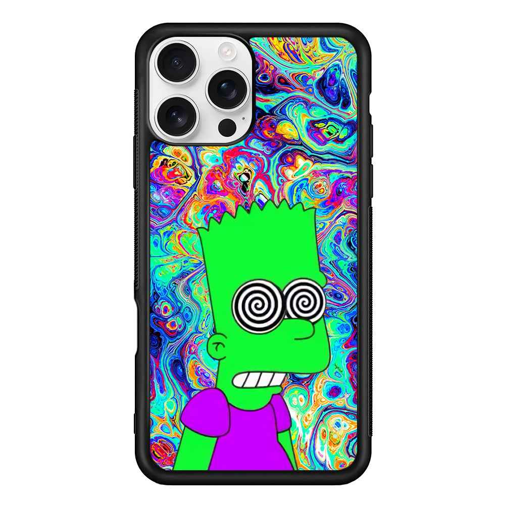 Bart Hypnotized iPhone 16 Pro Case