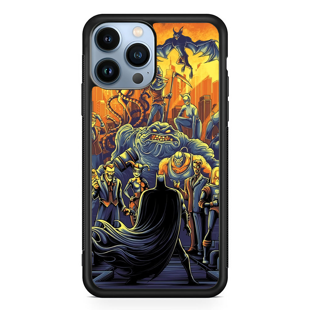 Batman Enemy's Assemble iPhone 15 Pro Case - Carneyforia