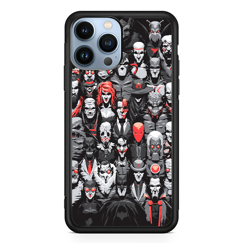 Batman Family One Frame iPhone 15 Pro Case - Carneyforia