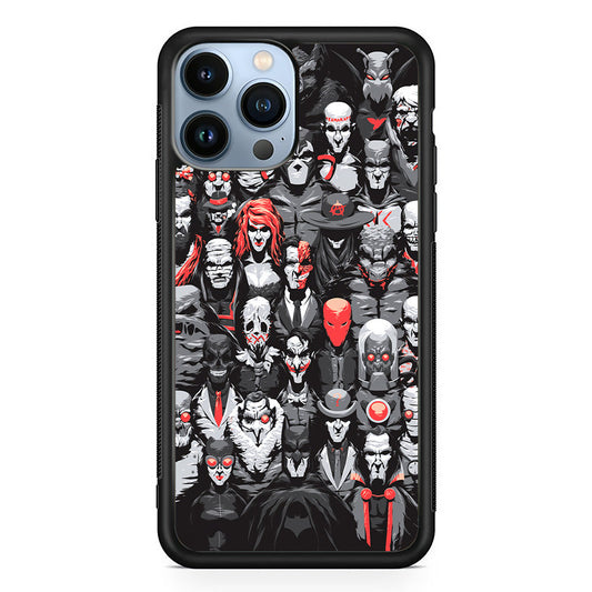 Batman Family One Frame iPhone 15 Pro Case - Carneyforia