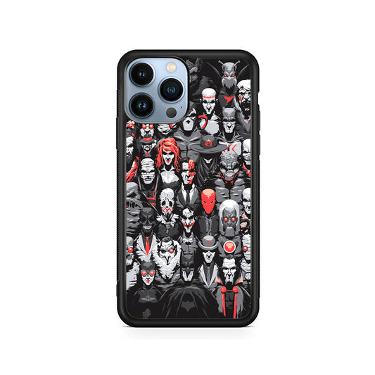 Batman Family One Frame iPhone 14 Pro Max Case