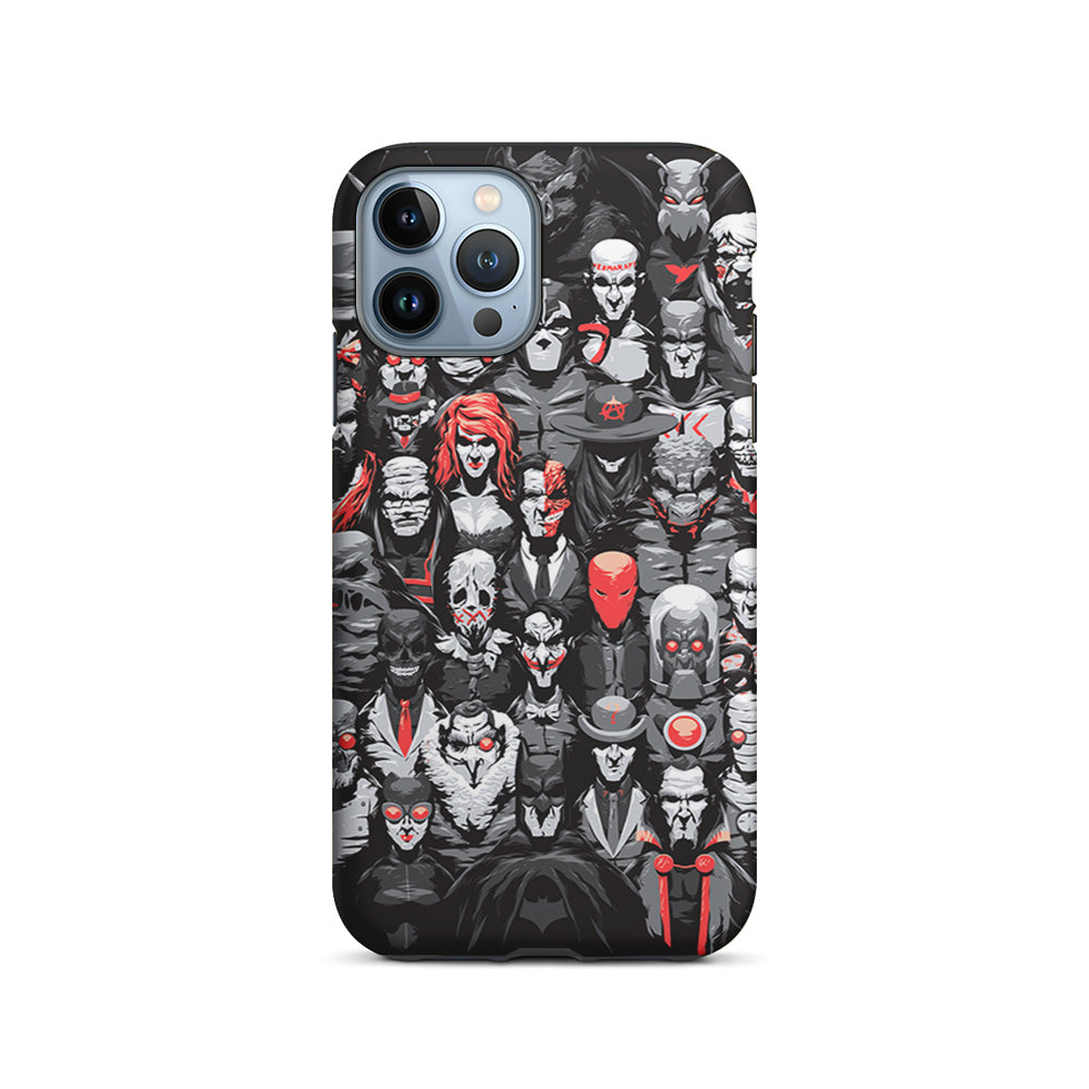 Batman Family One Frame iPhone 14 Pro Max Case