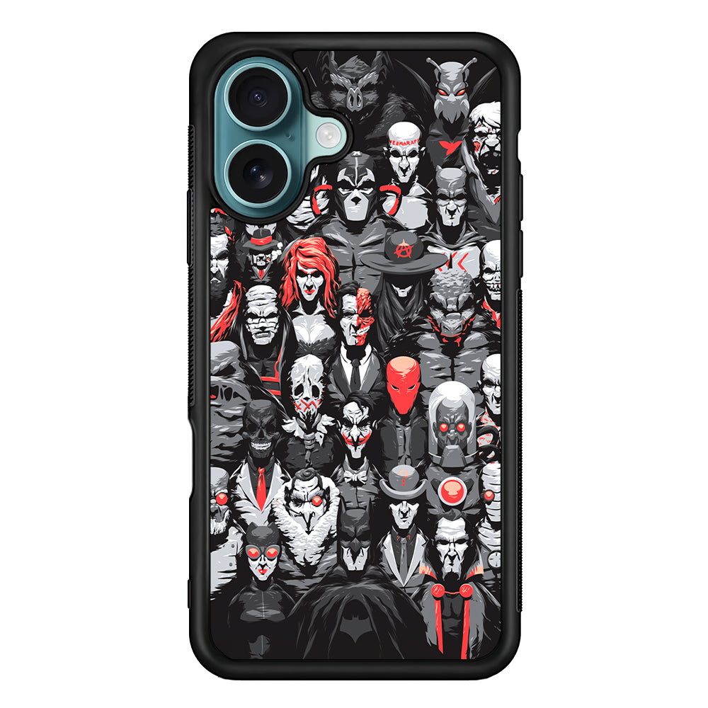 Batman Family One Frame iPhone 16 Case