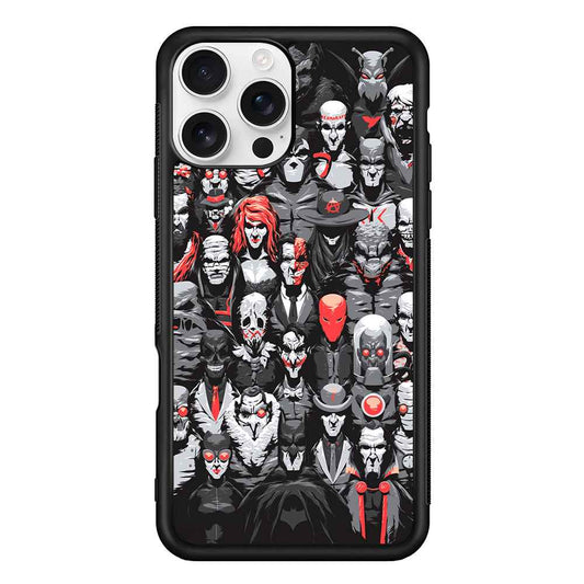 Batman Family One Frame iPhone 16 Pro Case
