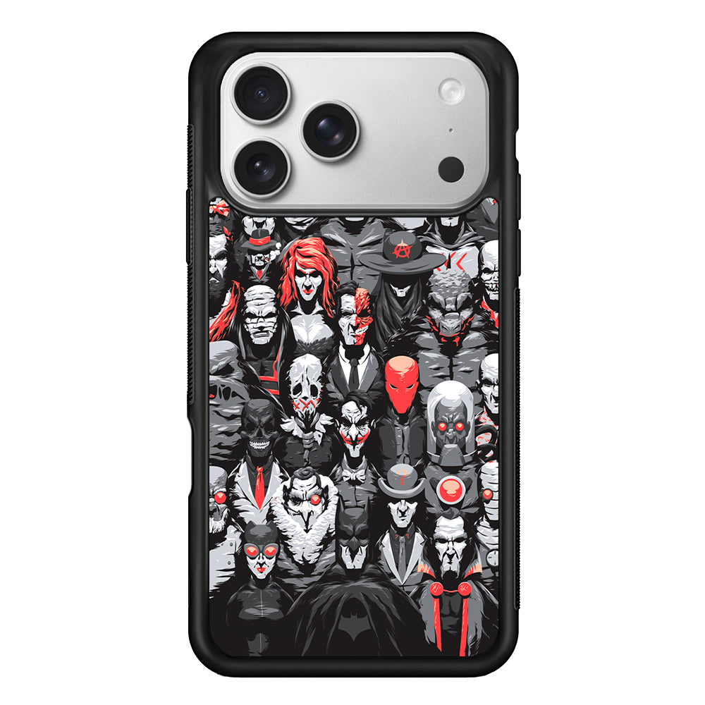 Batman Family One Frame iPhone 17 Pro Max Case