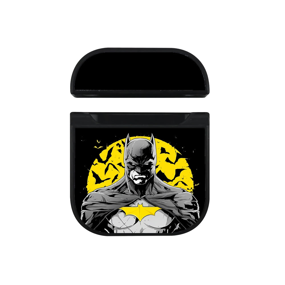 Batman Heroes Apple Airpods Case Black