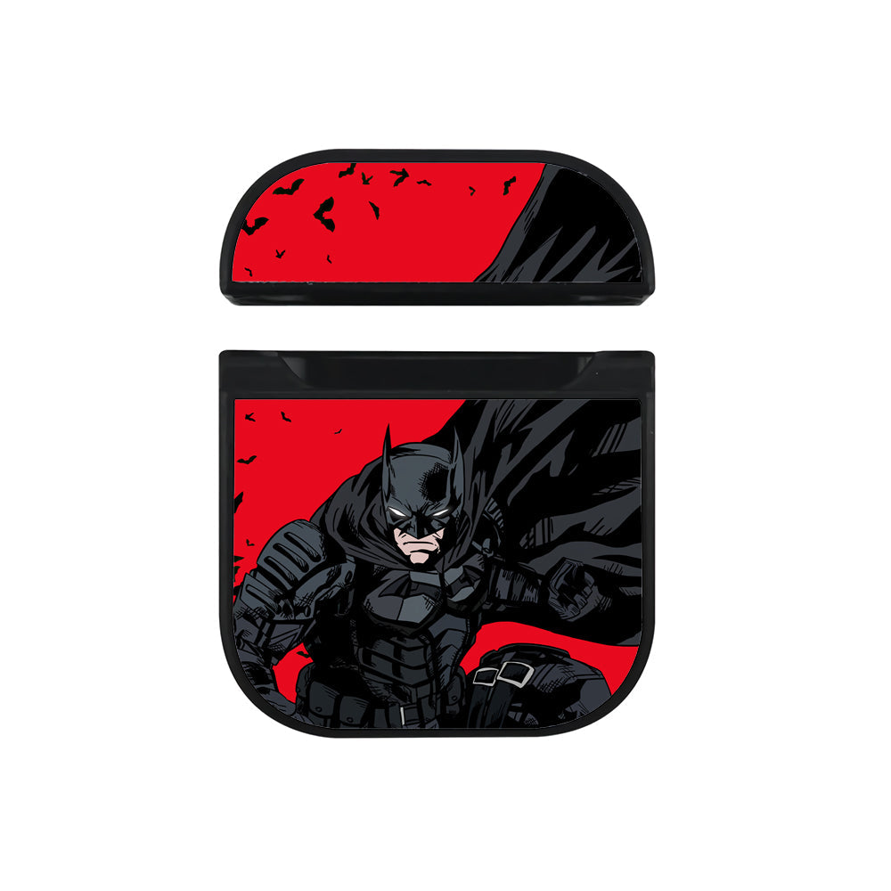 Batman In Action Apple Airpods Case Black