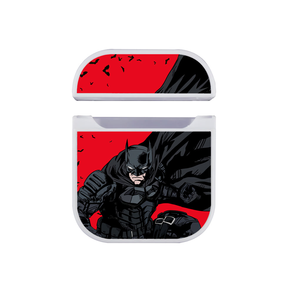 Batman In Action Apple Airpods Case White