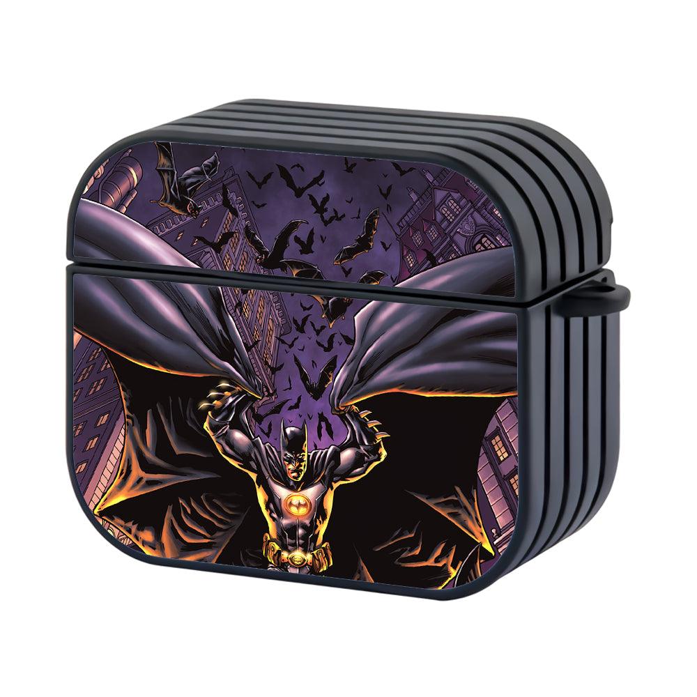 Batman Wings for Gotham City Apple Airpods 4 Case Black