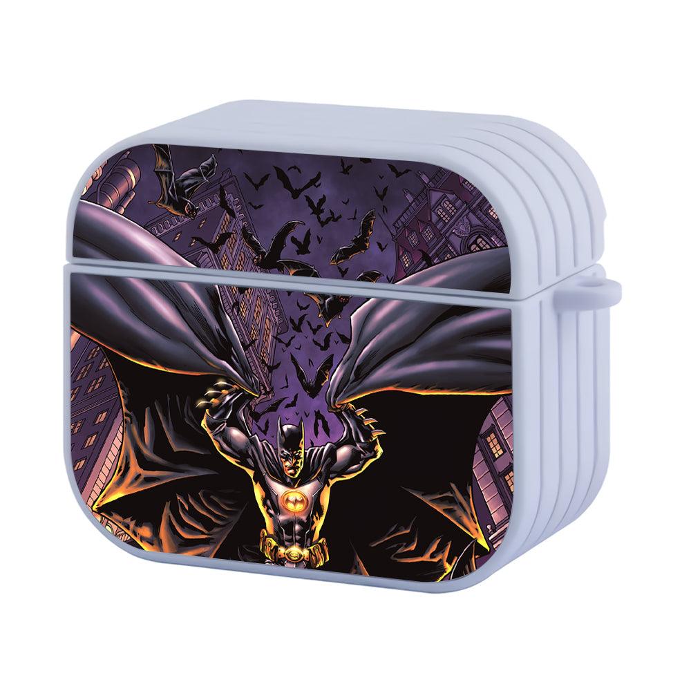 Batman Wings for Gotham City Apple Airpods 4 Case White