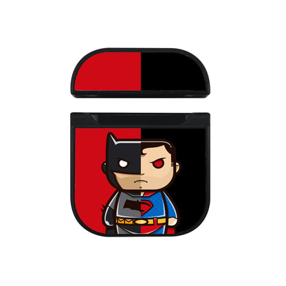 Batman X Superman Lego Mode Apple Airpods Case Black