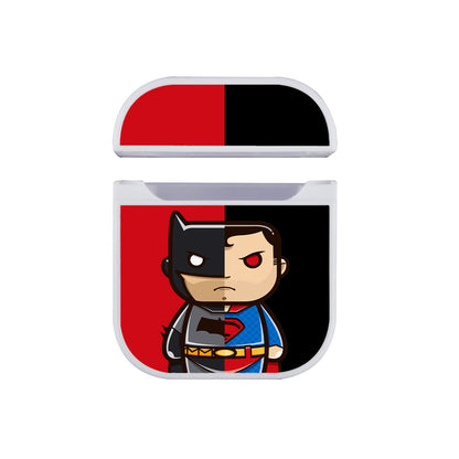 Batman X Superman Lego Mode Apple Airpods Case White