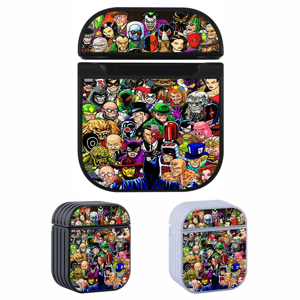 Batman and His Enemies Comic Apple Airpods Case