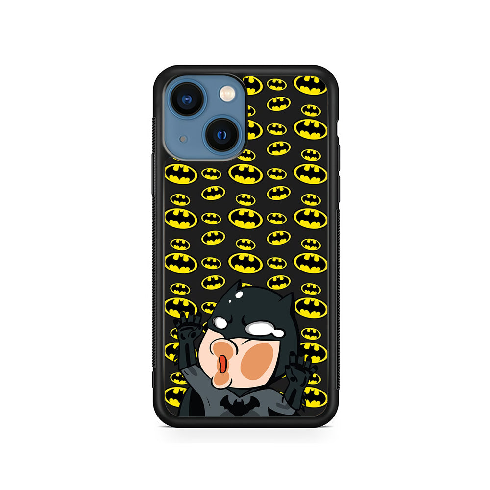 Batman and Invisible Wall iPhone 15 Case - Carneyforia