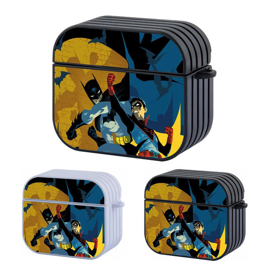 Batman and Partner Performing at The City Apple Airpods 4 Case