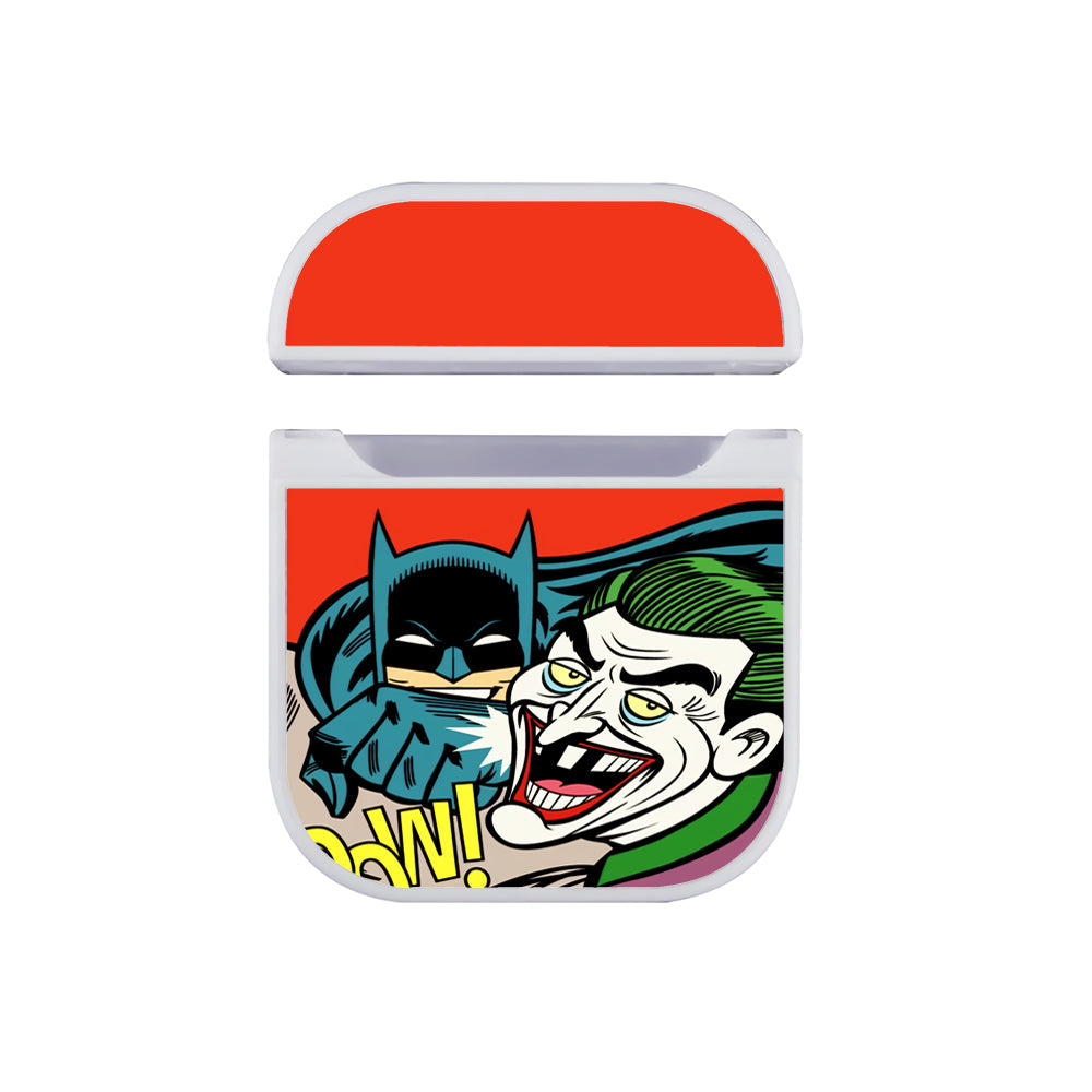 Batman vs Joker Apple Airpods Case White