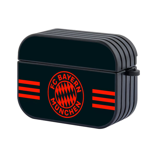 Bayern Munchen FC Stripe And Logo Apple AirPods Pro Case