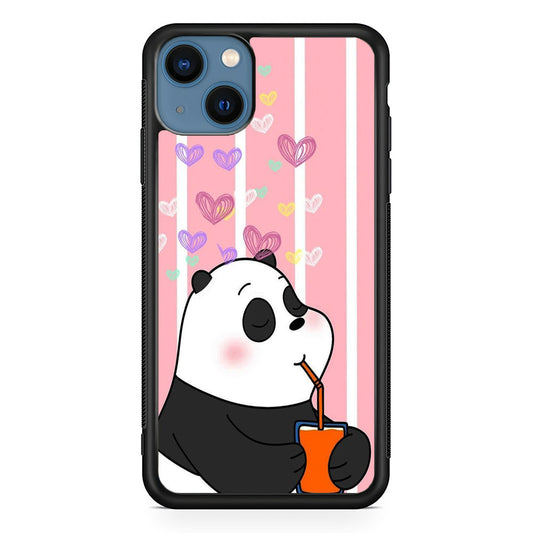 Bear Bare Enjoy Drinking iPhone 15 Plus Case - Carneyforia