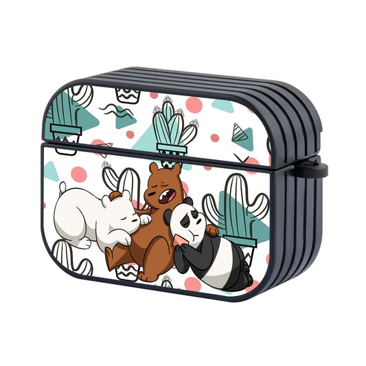 Bear Bare Sleeping Apple AirPods Pro 2 Case