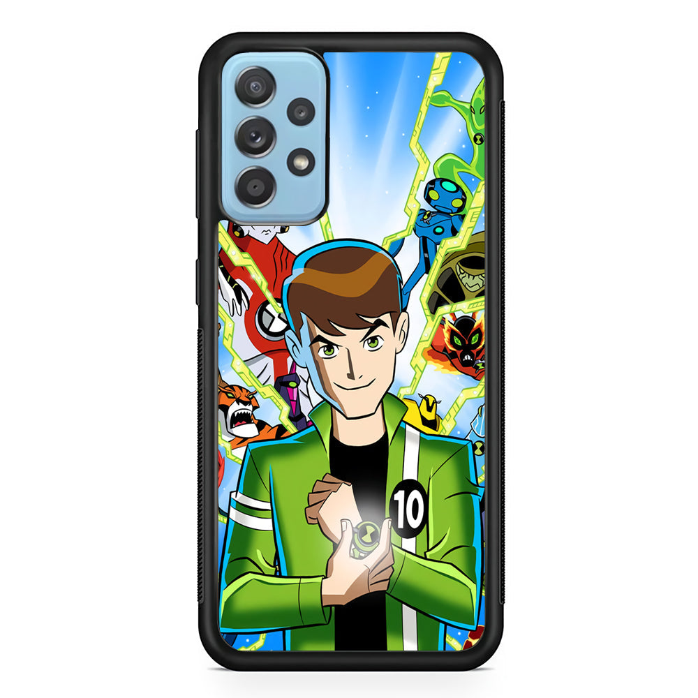 Ben 10 Ben Tennyson Omnitrix Style Samsung Galaxy A52 Case