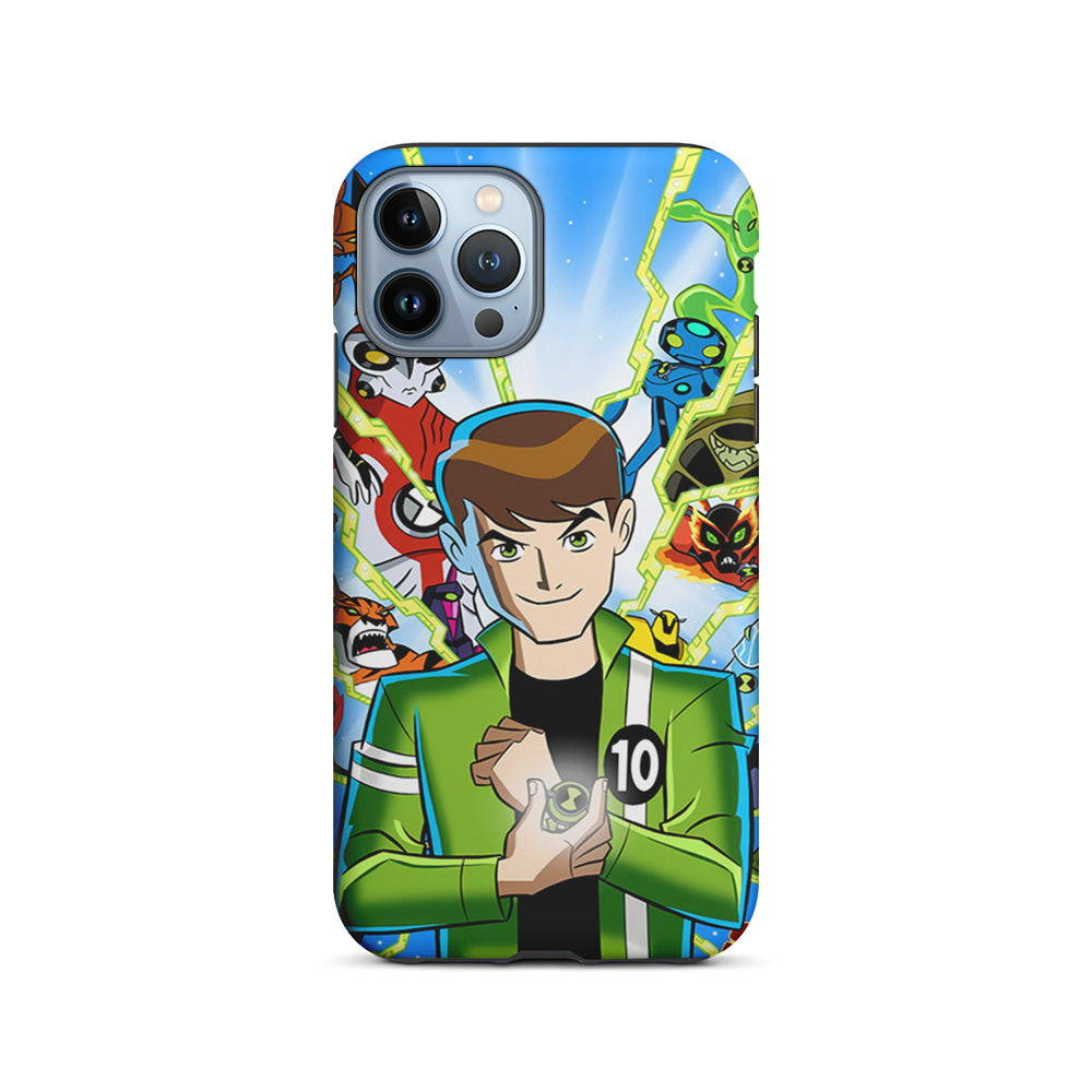 Ben 10 Ben Tennyson Omnitrix Style iPhone 14 Pro Max Case