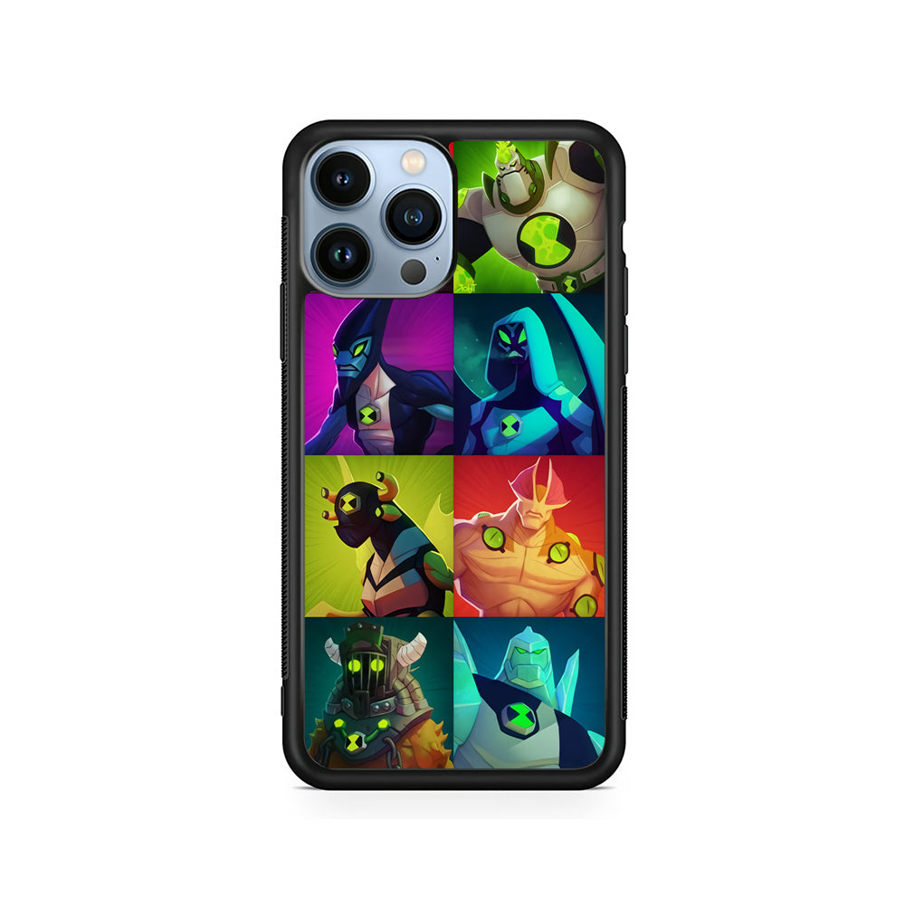 Ben 10 Collage Hero iPhone 14 Pro Max Case