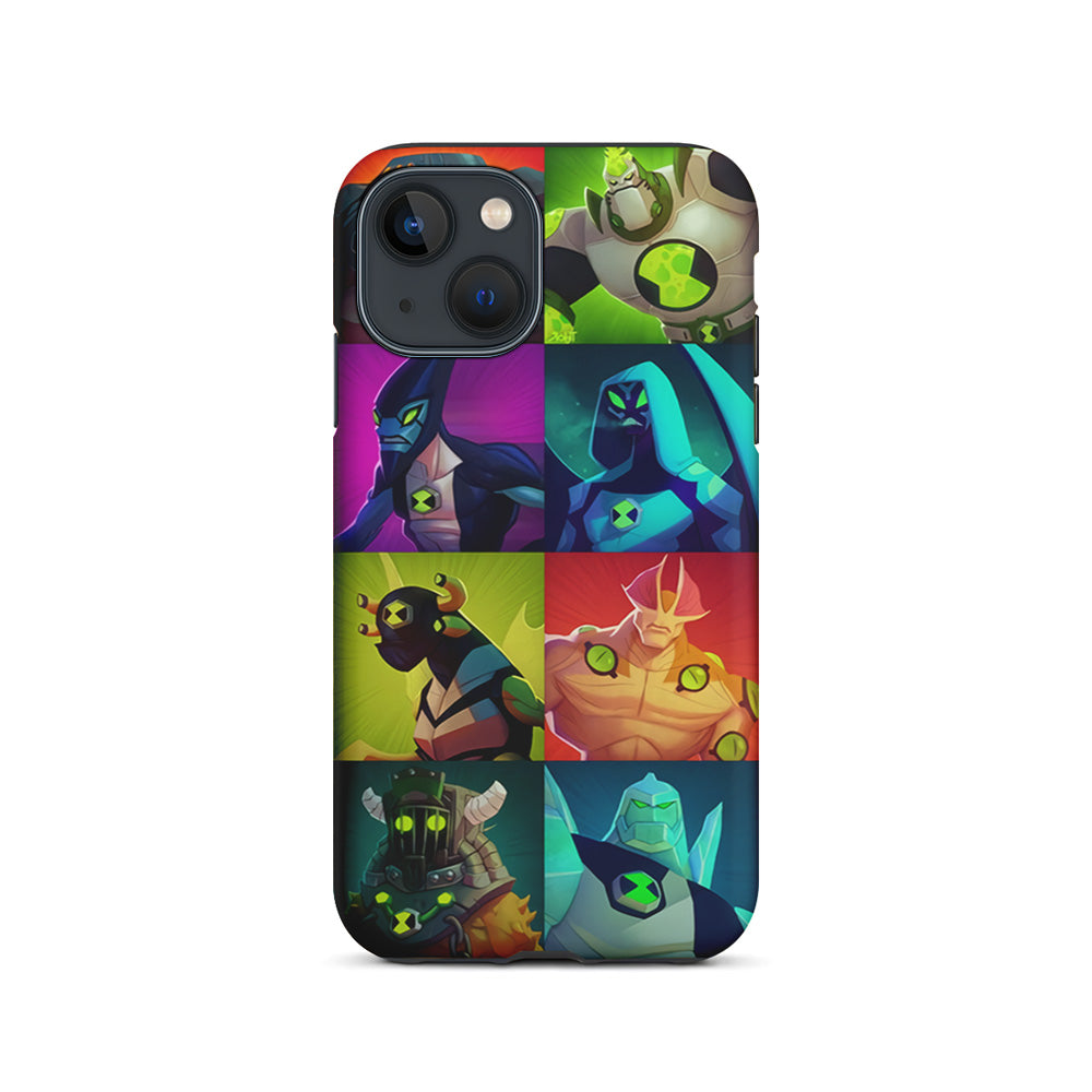 Ben 10 Collage Hero iPhone 15 Plus Case