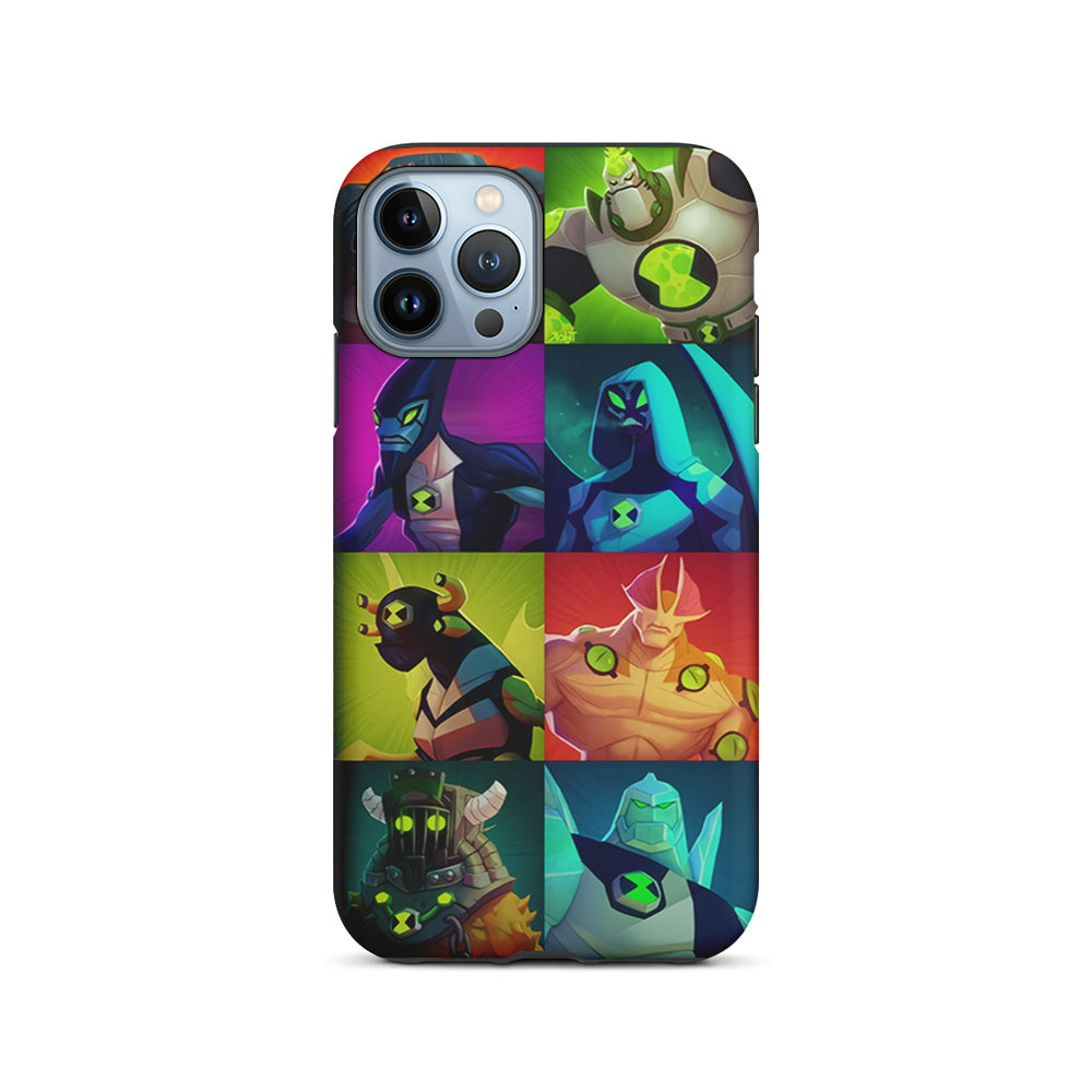 Ben 10 Collage Hero iPhone 14 Pro Max Case