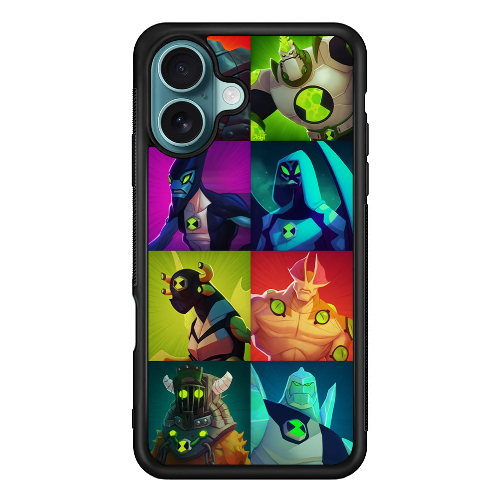 Ben 10 Collage Hero iPhone 17 Case