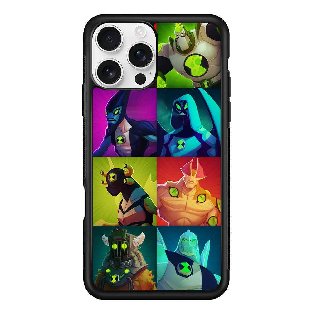 Ben 10 Collage Hero iPhone 16 Pro Case