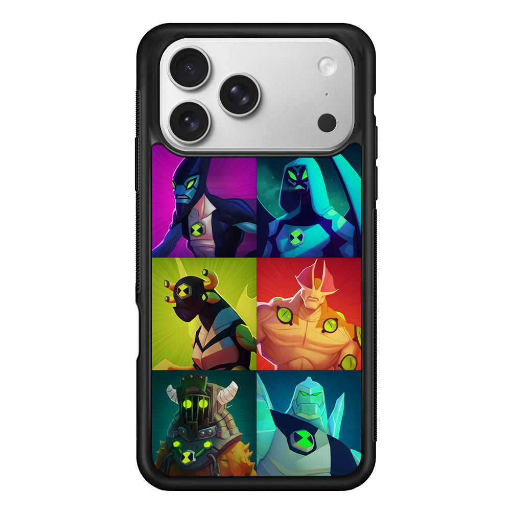 Ben 10 Collage Hero iPhone 17 Pro Max Case
