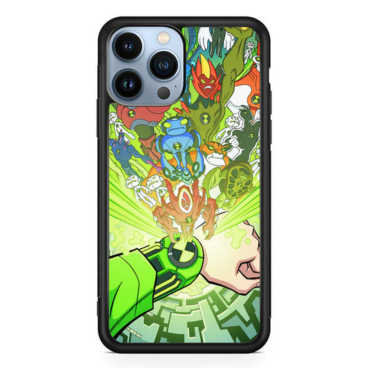 Ben 10 Omnitrix All Hero iPhone 14 Pro Max Case - Carneyforia