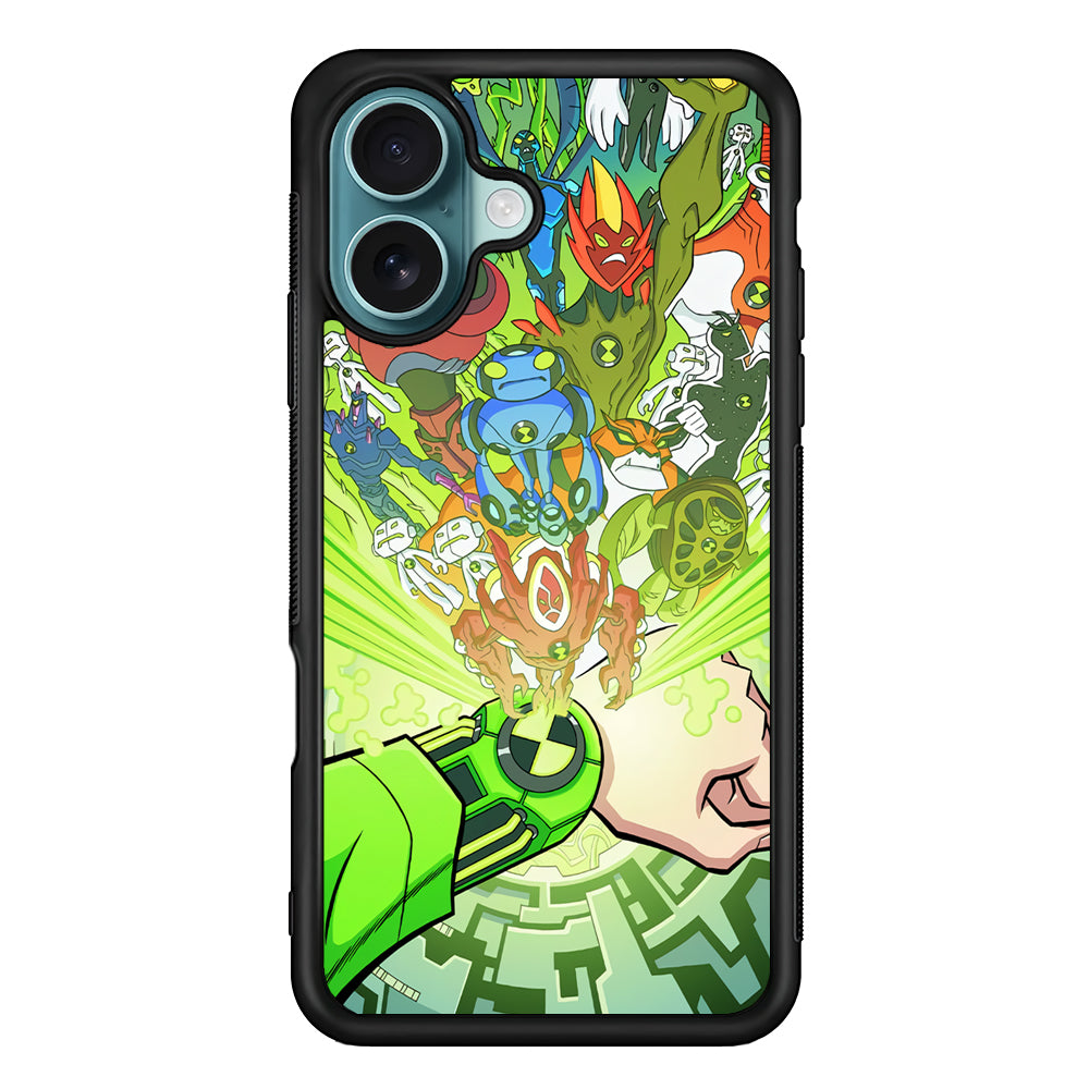 Ben 10 Omnitrix All Hero iPhone 17 Case
