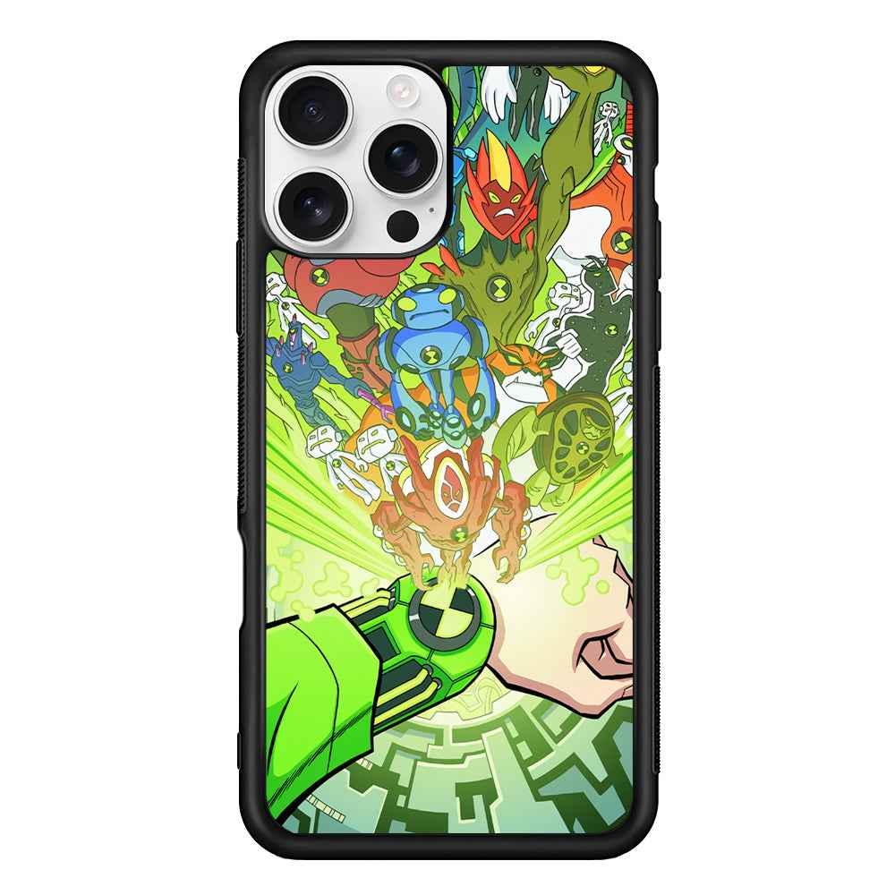 Ben 10 Omnitrix All Hero iPhone 16 Pro Case