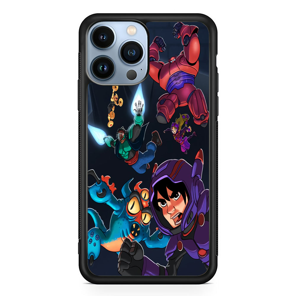 Big 6 Hero Battle Moment iPhone 15 Pro Case - Carneyforia